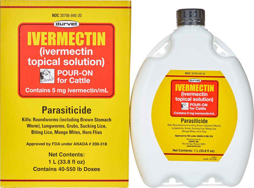 Ivermectin Pour-On for Cattle 1 LT